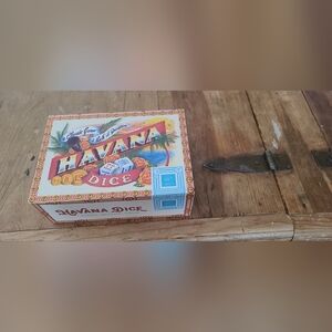 Havana Dice game like new played once Chronicle Books